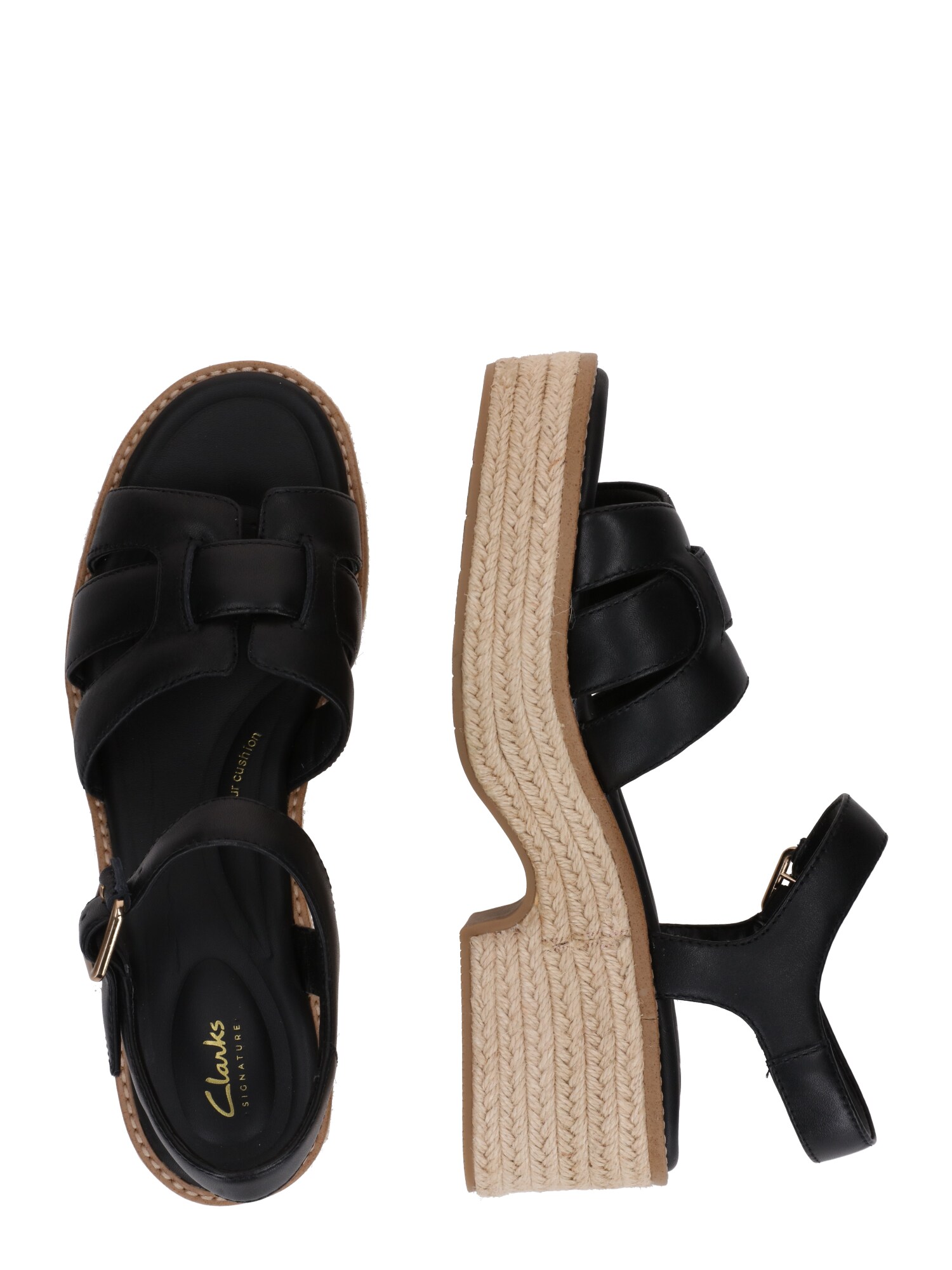 CLARKS Pántos szandál 'Coledale'  fekete termék 2. képe