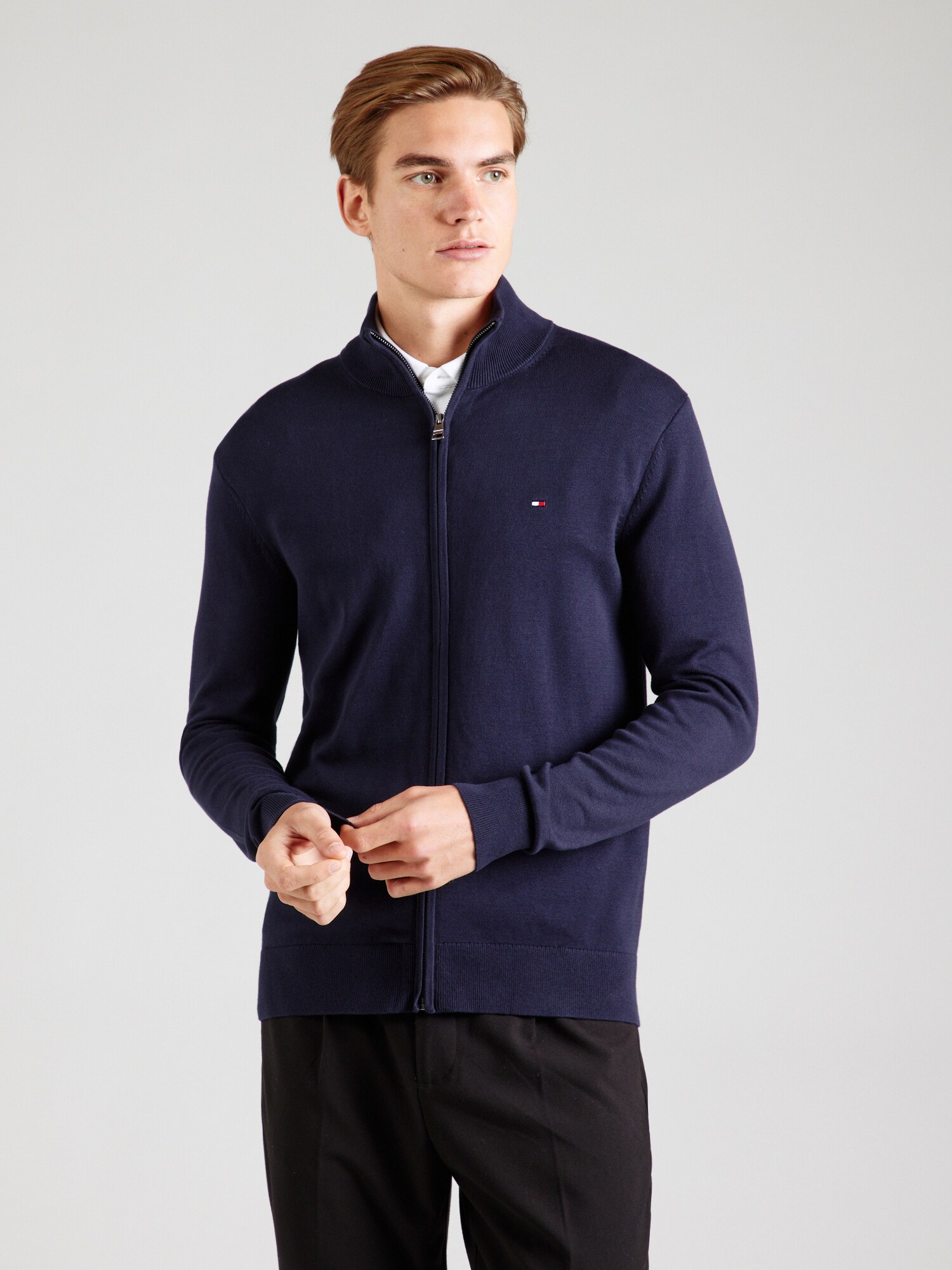 TOMMY HILFIGER Kardigán 'Essential'  tengerészkék termék 2. képe