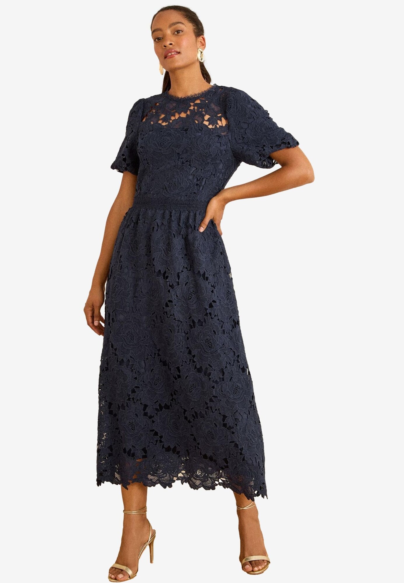 love & roses Rochie  bleumarin