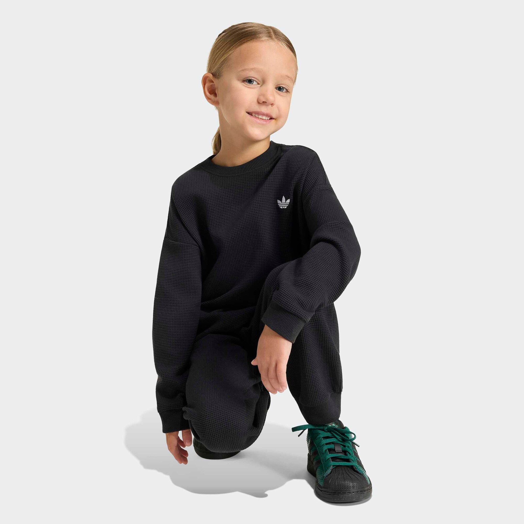ADIDAS ORIGINALS Trening LOOSE SWEAT JOGGER negru