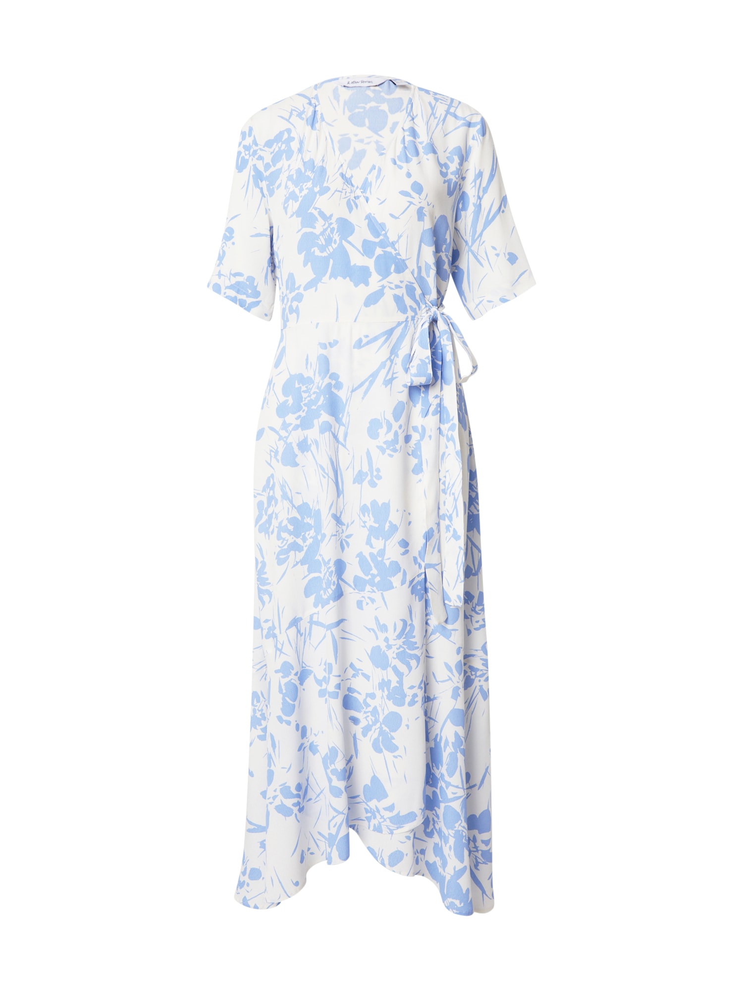 & Other Stories Rochie  albastru deschis / alb