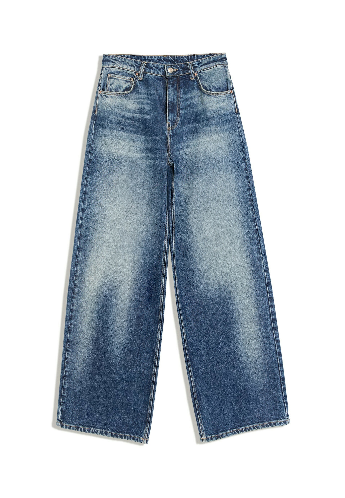Bershka Jeans albastru denim
