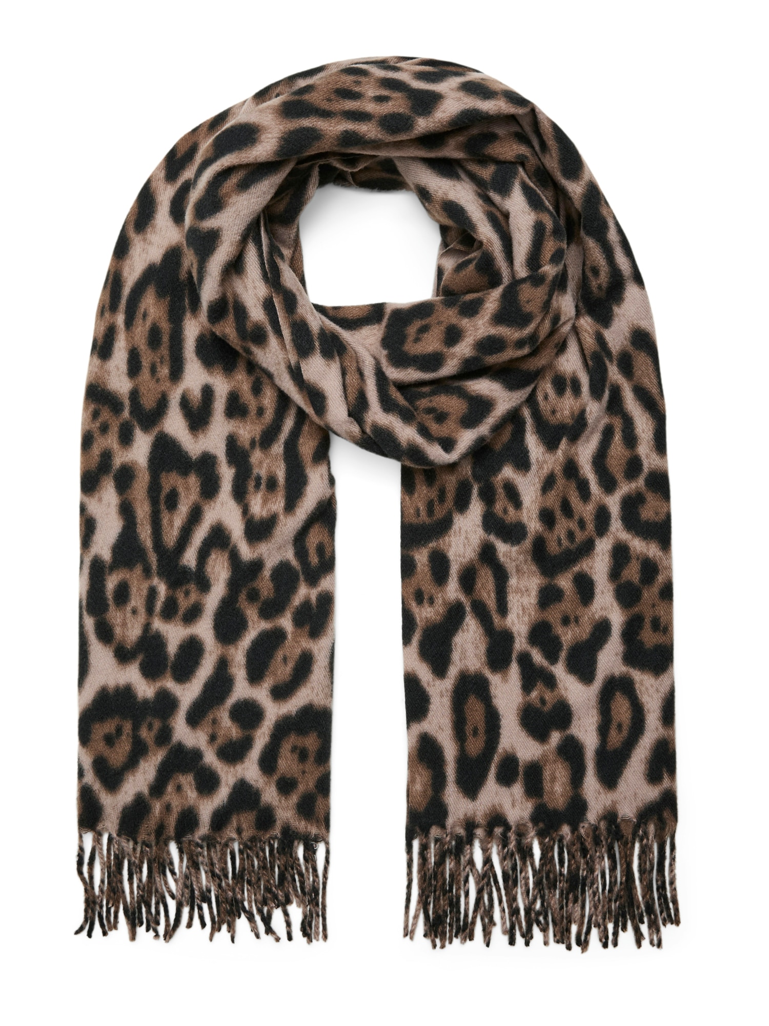 VERO MODA Fular VMJASMIN ciocolatiu / maro cappuccino / negru