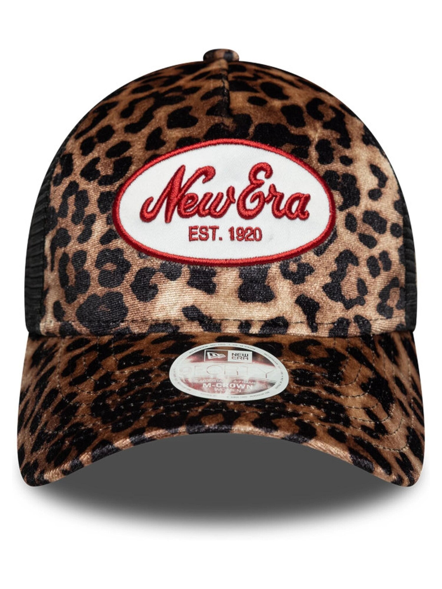 NEW ERA Gorra 'Gorra new era marron wmns leopard mc af trucker'  marrón