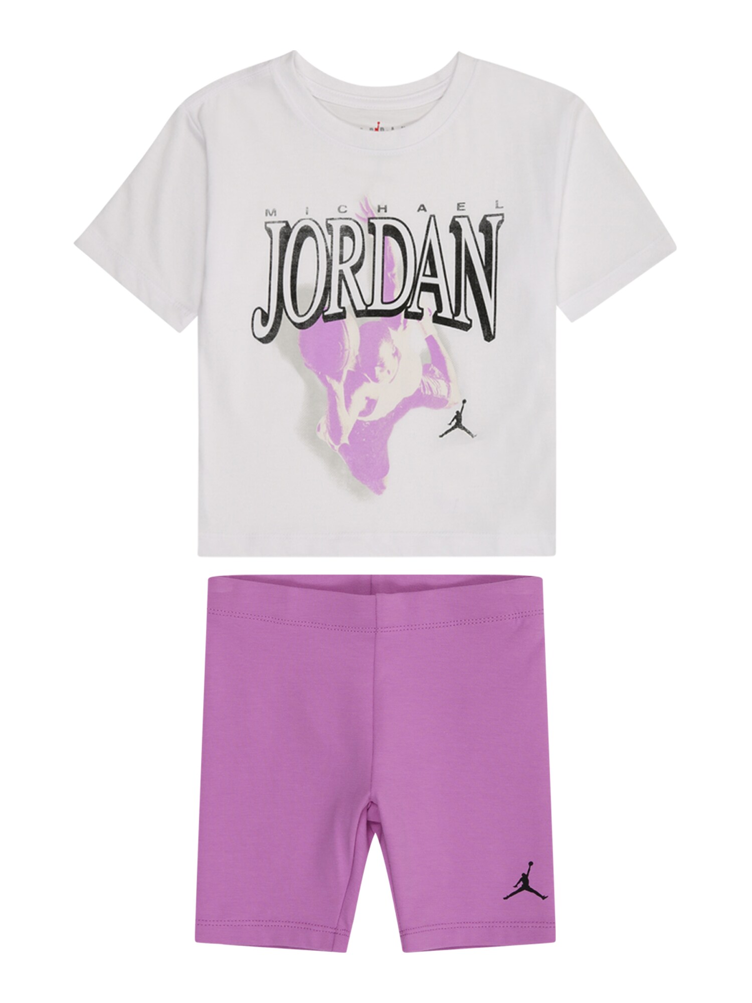 Jordan Jogging ruhák  lilásvörös / fekete / fehér akciós termékkép 1
