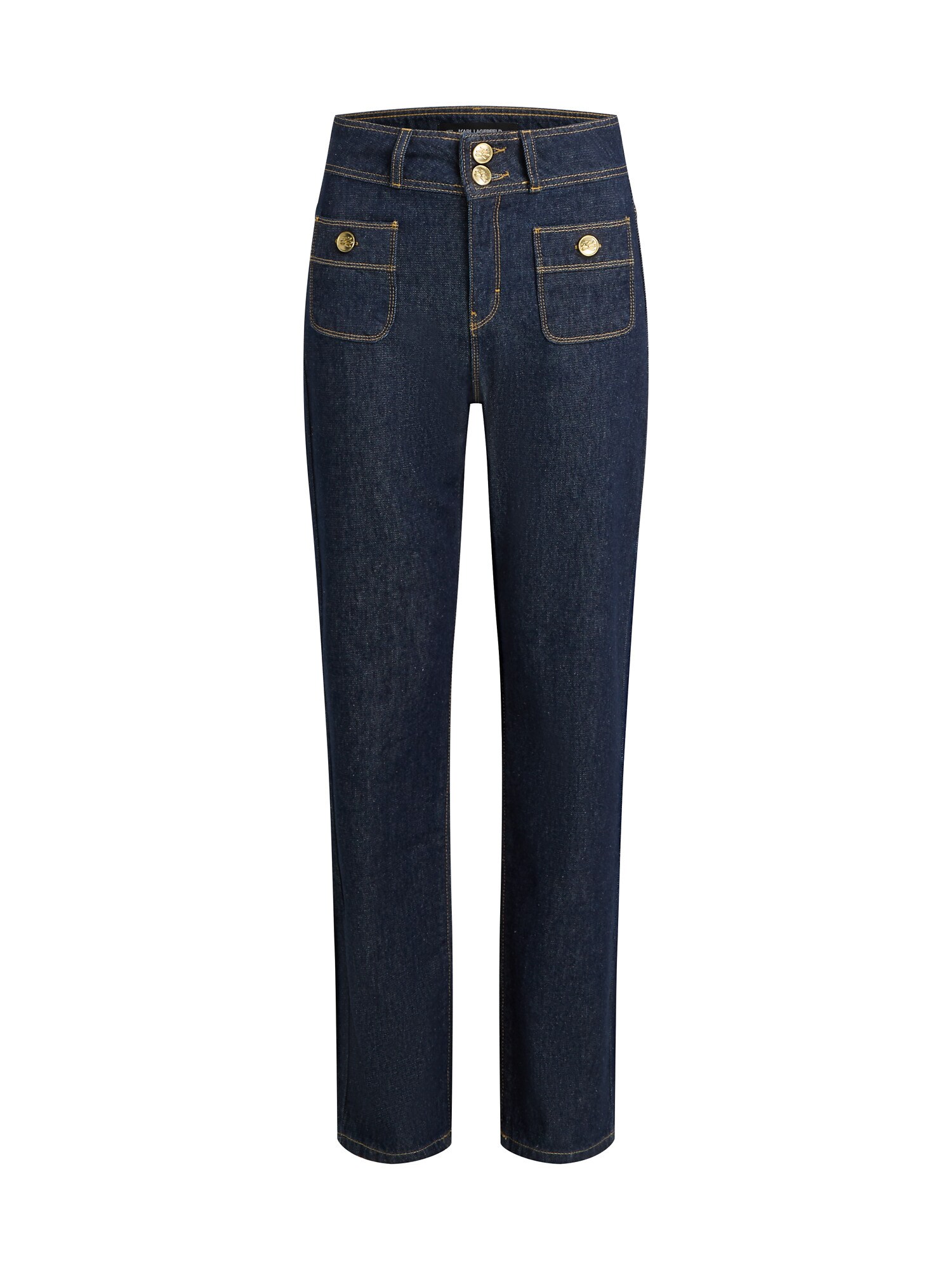 Karl Lagerfeld Džínsy modrá denim