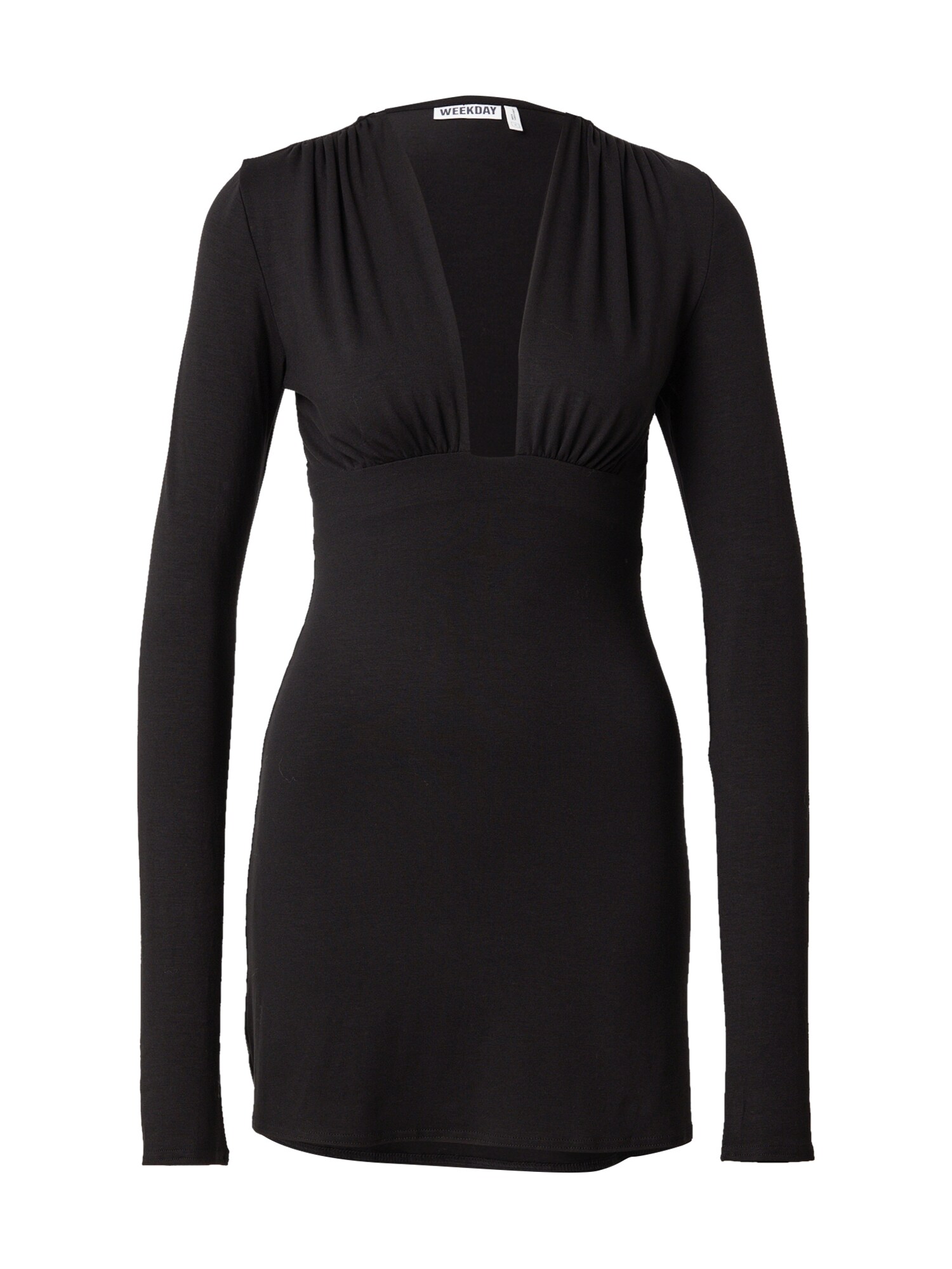 WEEKDAY Rochie Aline  negru