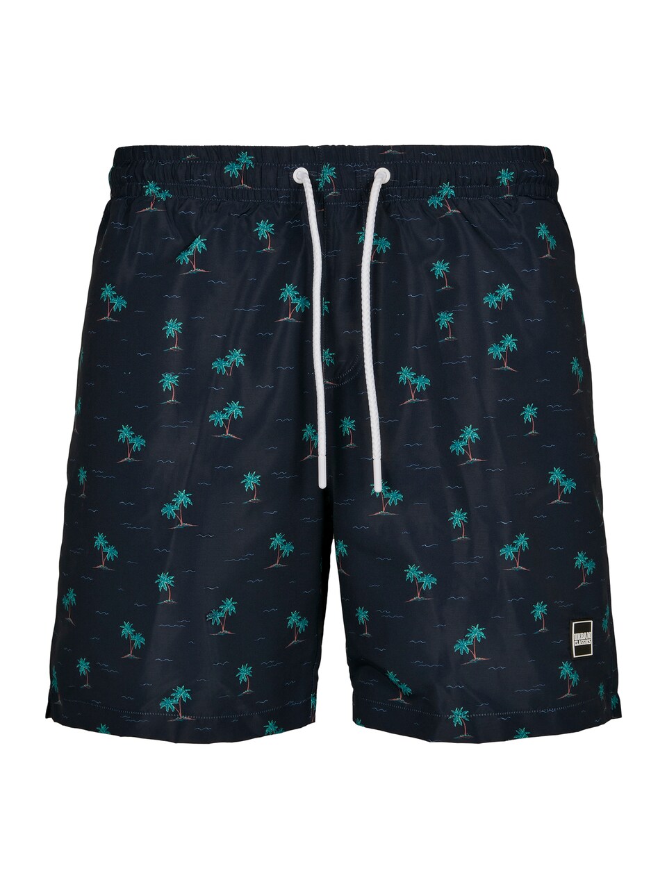 Badshorts nattblå