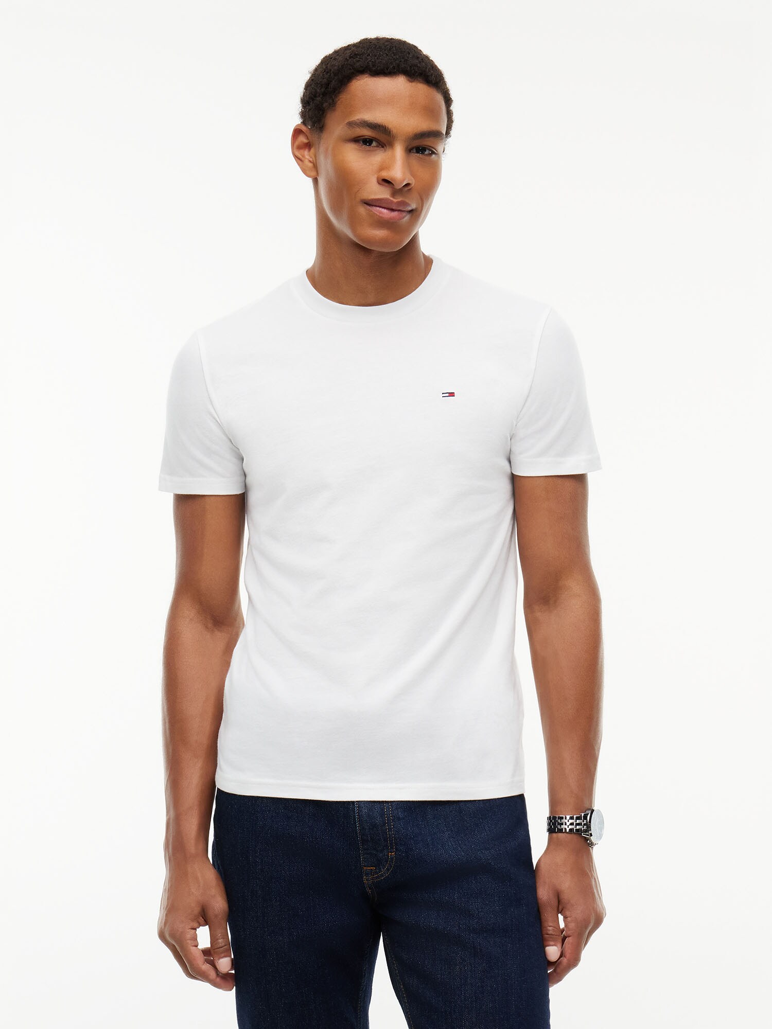 Tommy Jeans Camiseta ecru / oliva – imagen 3