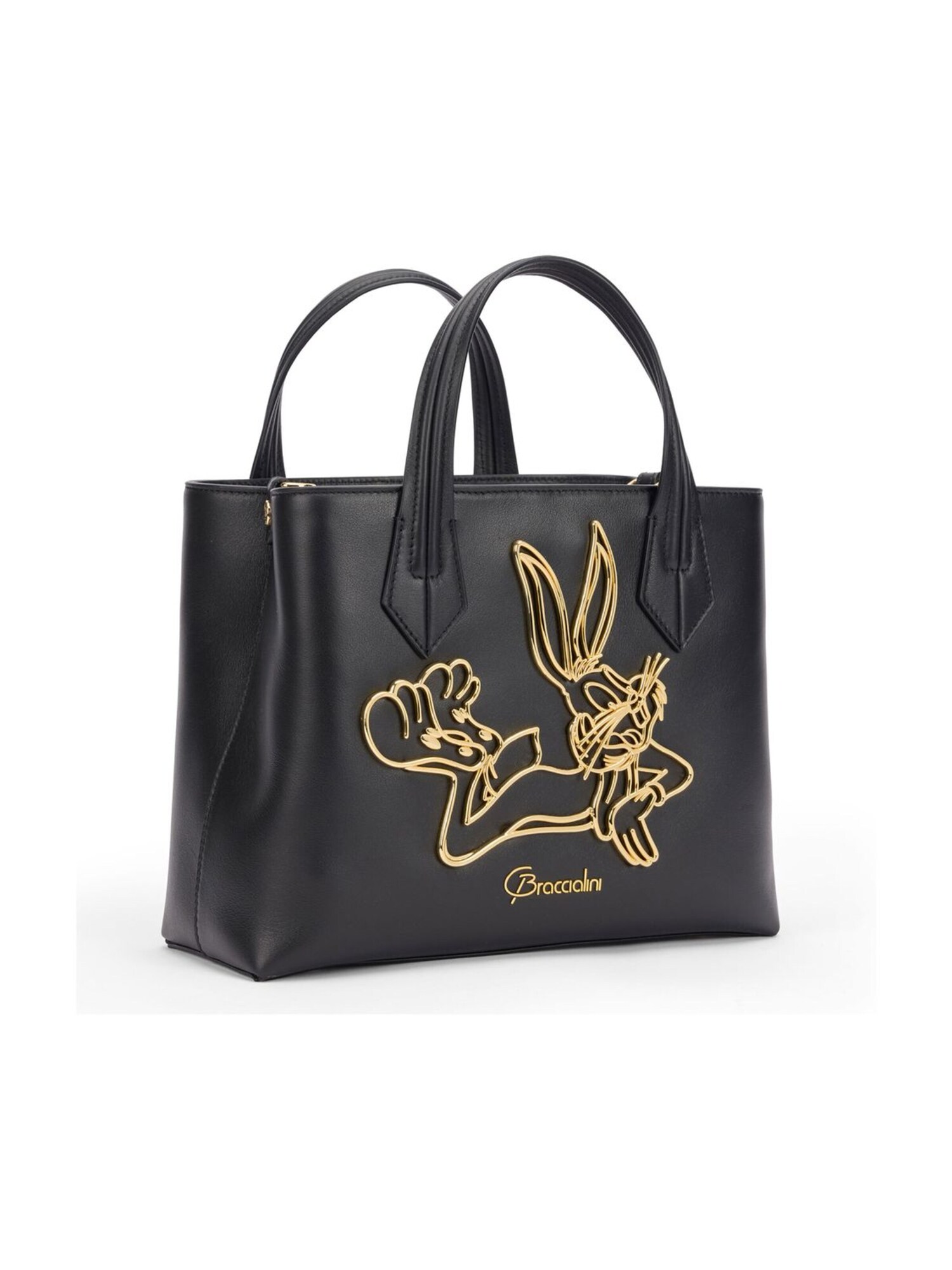 Braccialini Bolso de mano 'Mia Looney Tunes'  negro