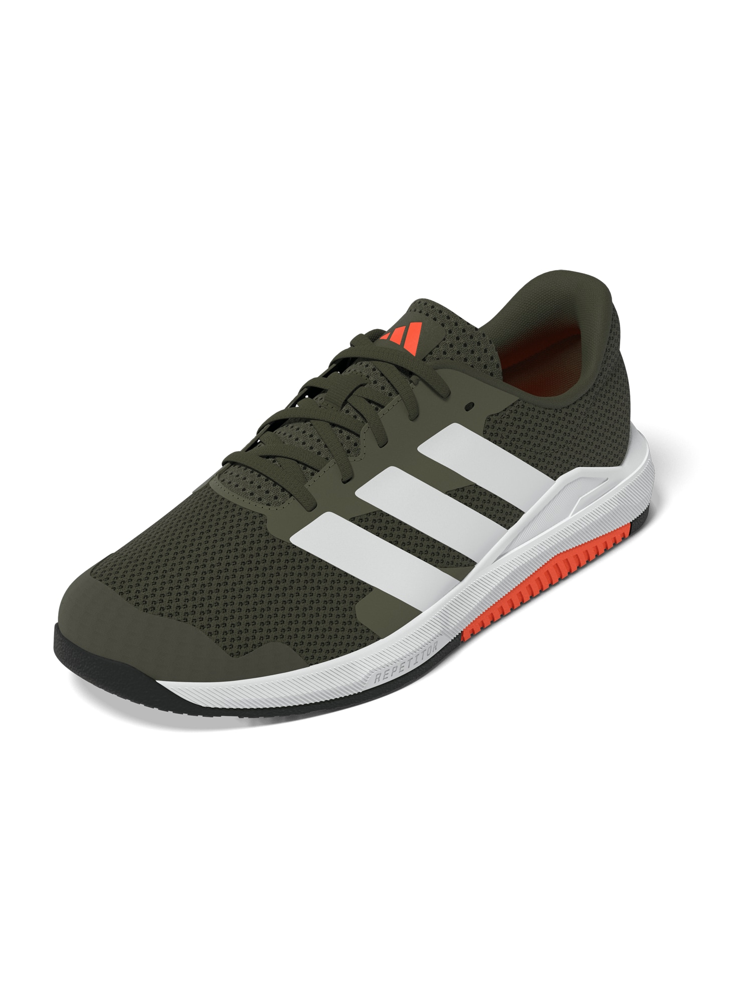 ADIDAS PERFORMANCE Športová obuv 'DROPSET'  tmavozelená / oranžová / biela
