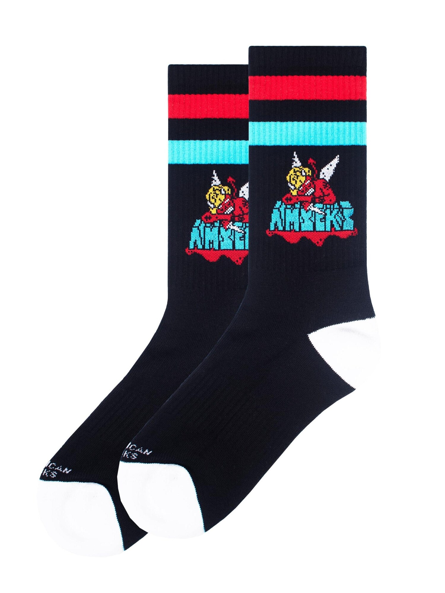 American Socks Calcetines 'Fallen Angel'  negro