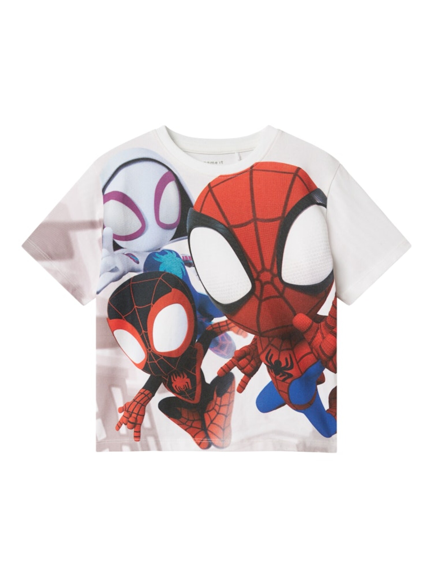 NAME IT Póló 'NMMMARIO SPIDER'  kék / piros / fehér akciós termékkép 1