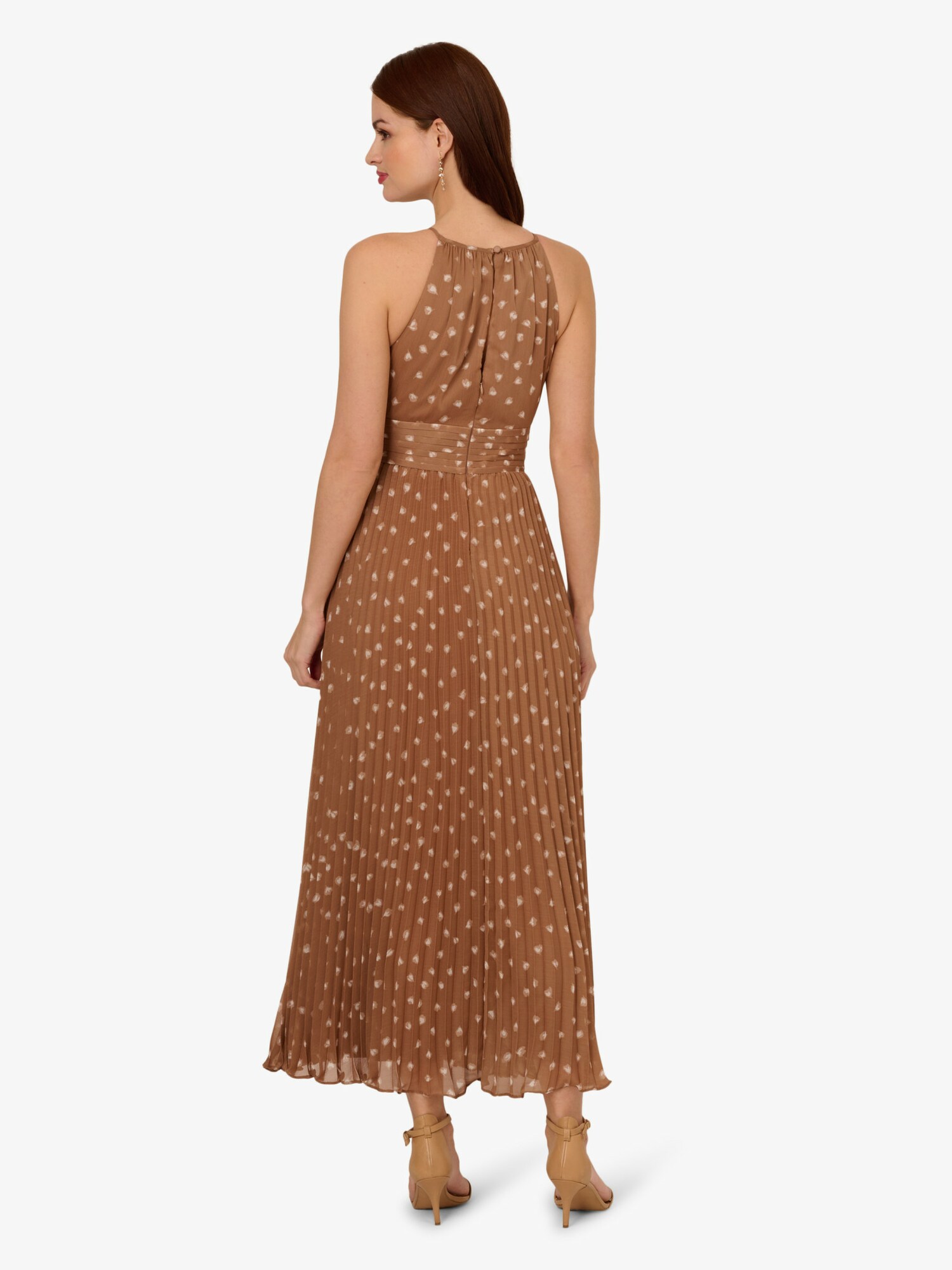 Thumbnail - Plissiertes Kleid 'Print Pleat Ankle Dress'