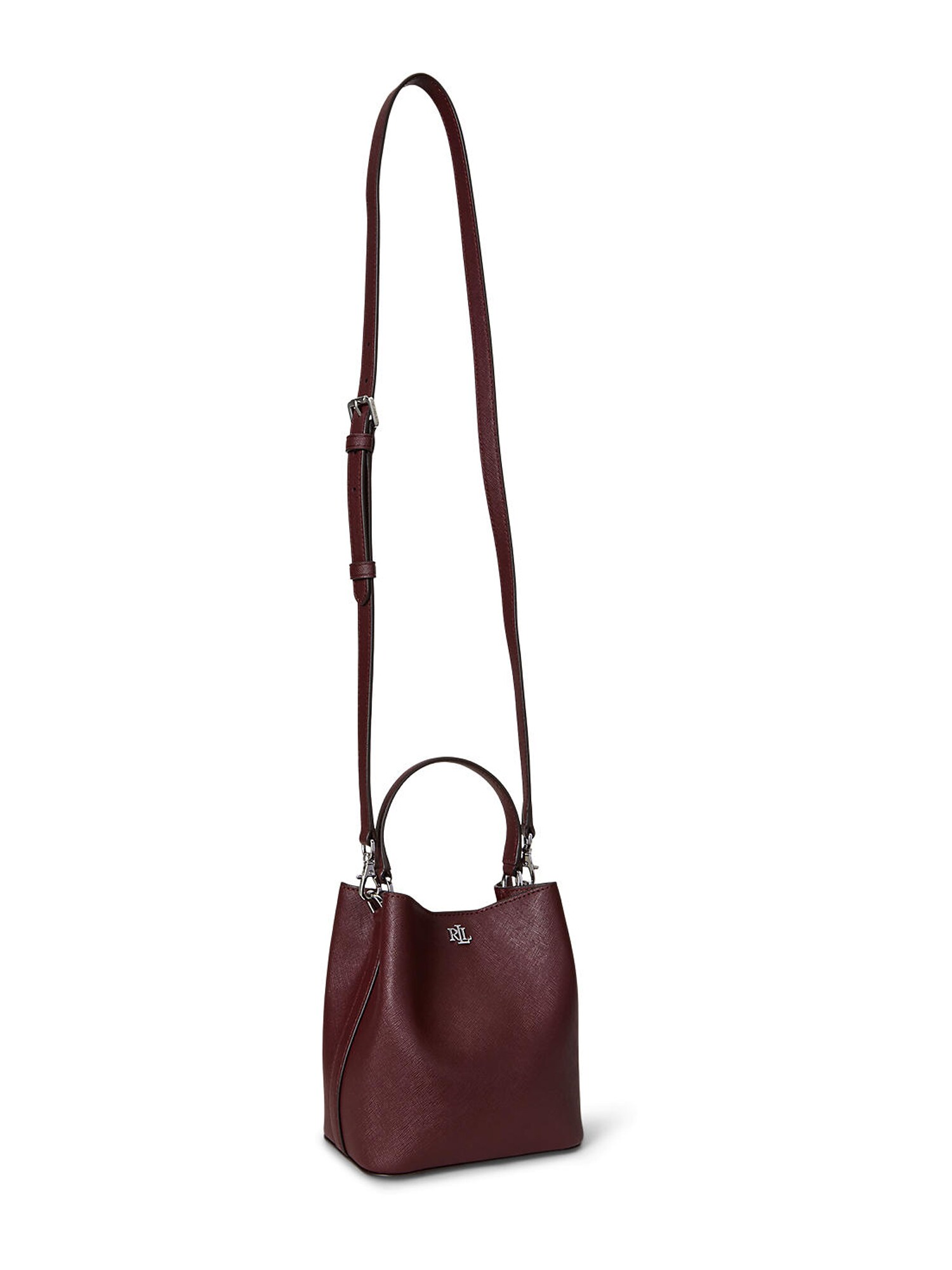 Lauren Ralph Lauren Bolso de mano 'Reese'  rojo oscuro