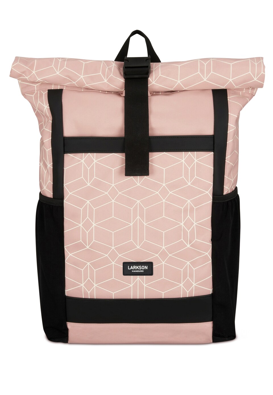 Ryggsäck 'No 2' rosa / svart