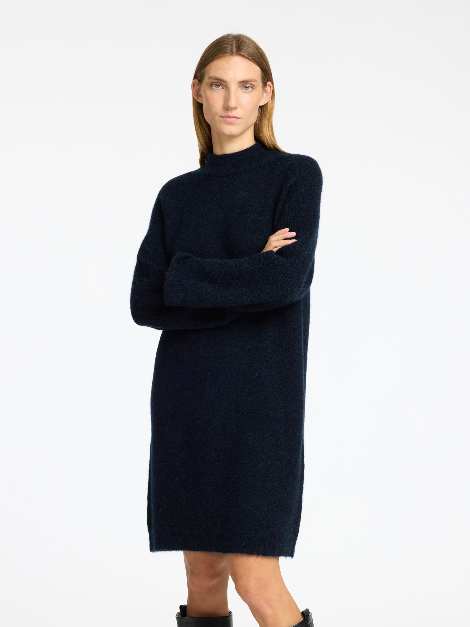 SELECTED Vestido  azul noche
