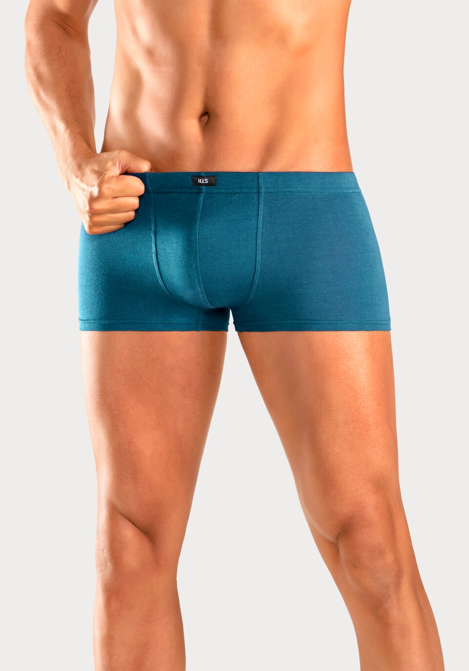Boxershorts marinblå / turkos / cyanblå / ljusblå