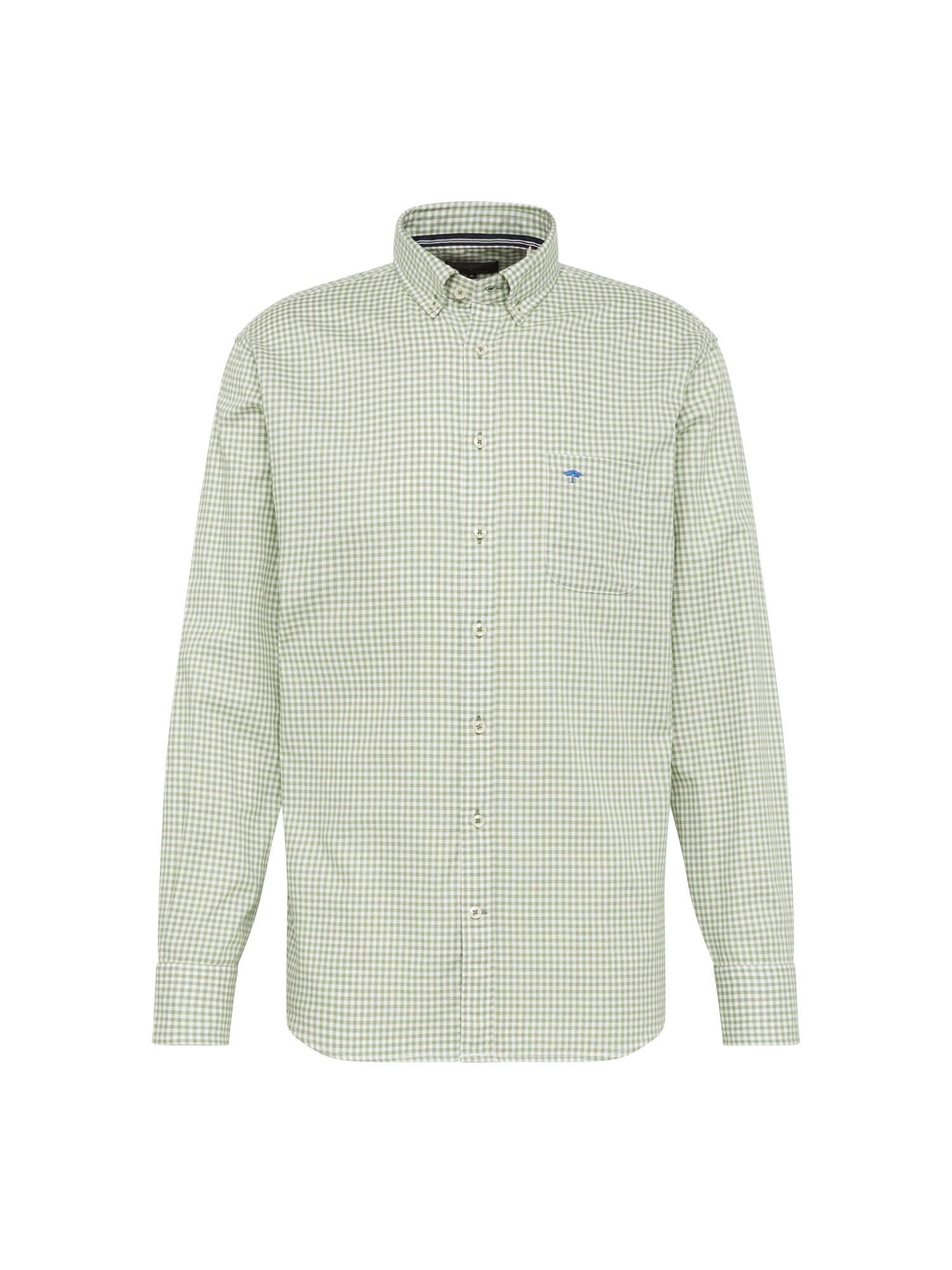 FYNCH-HATTON Marškiniai mėlyna / pastelinė žalia / balta