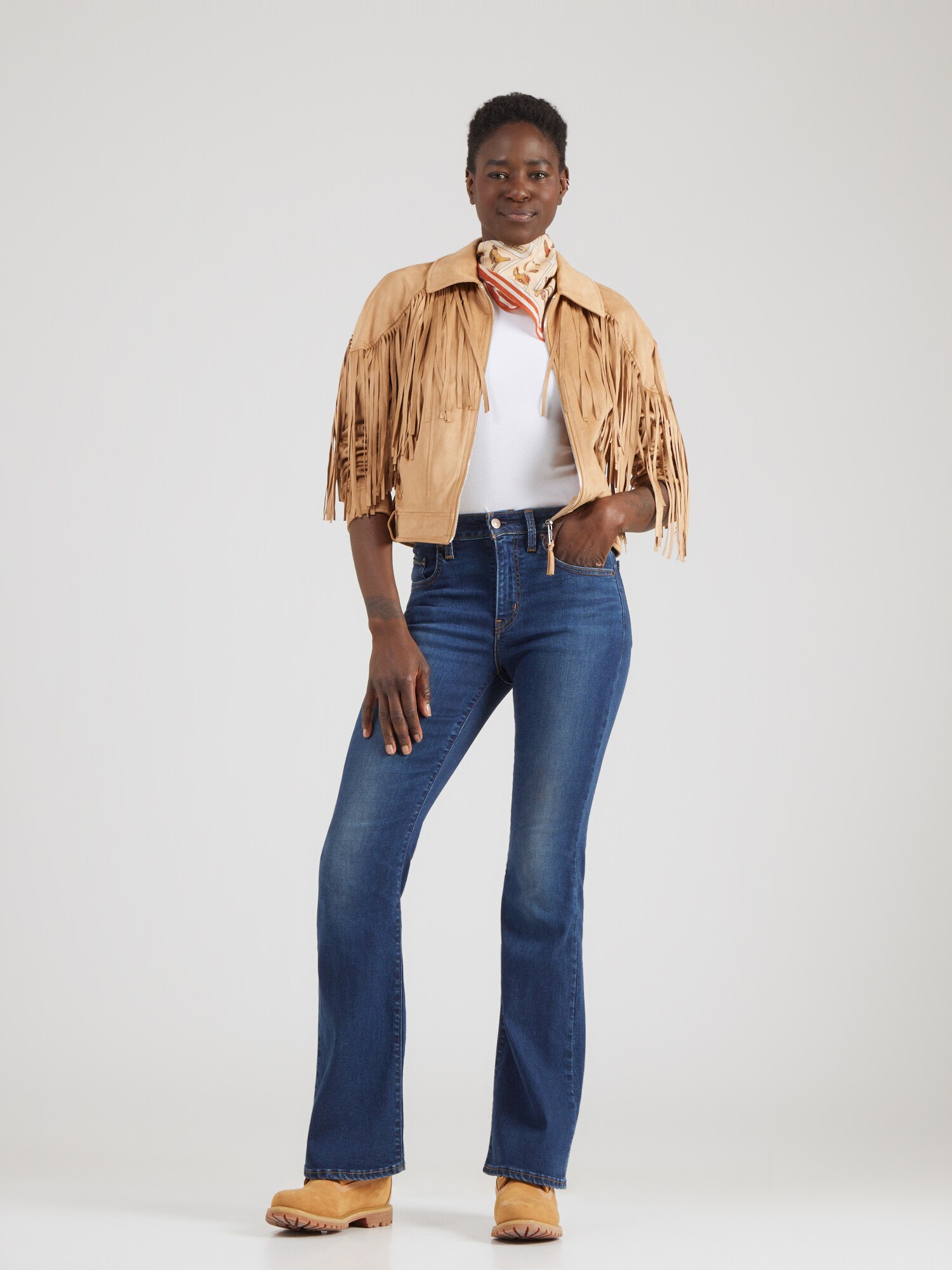 LEVI'S ® Džínsy '726'  modrá denim (obrázok 3)