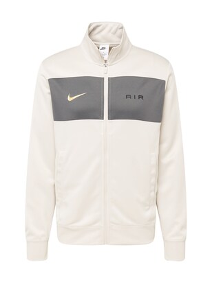 Nike Sportswear Sweatvest ‘Air’ Crème / Goudgeel / Donkergrijs / Zwart