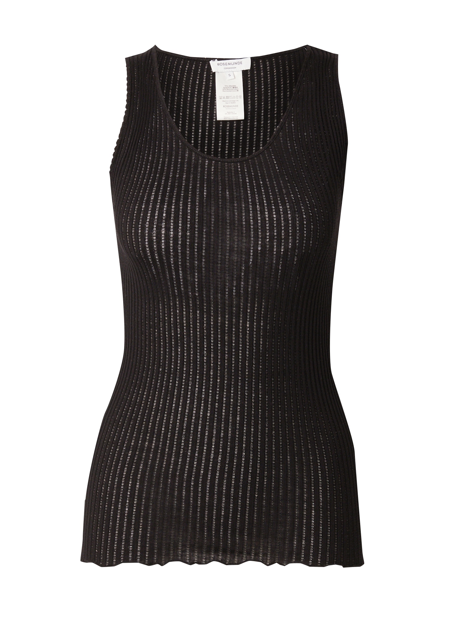 rosemunde Top  negru