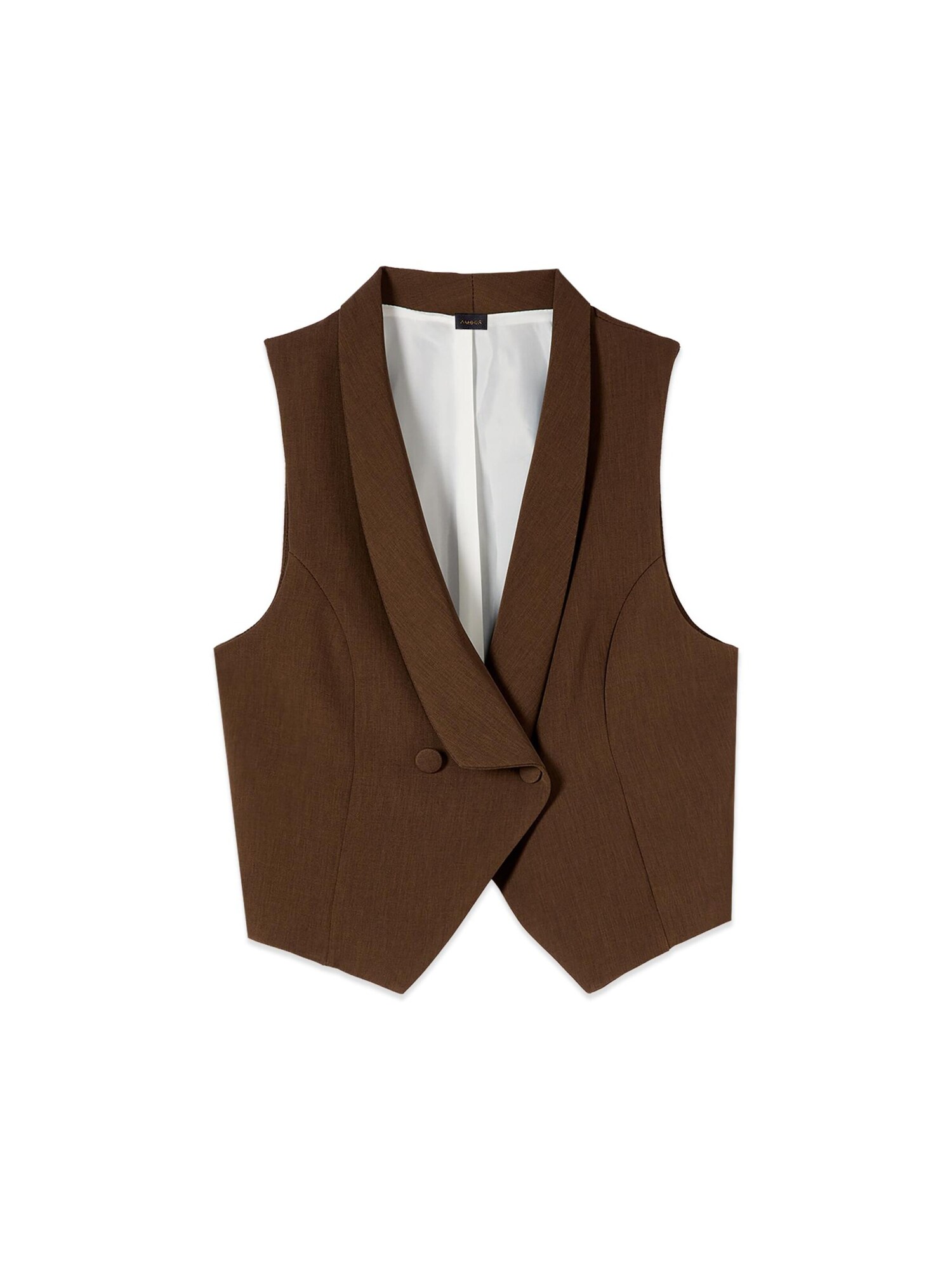 oltre Chaleco para traje marrón