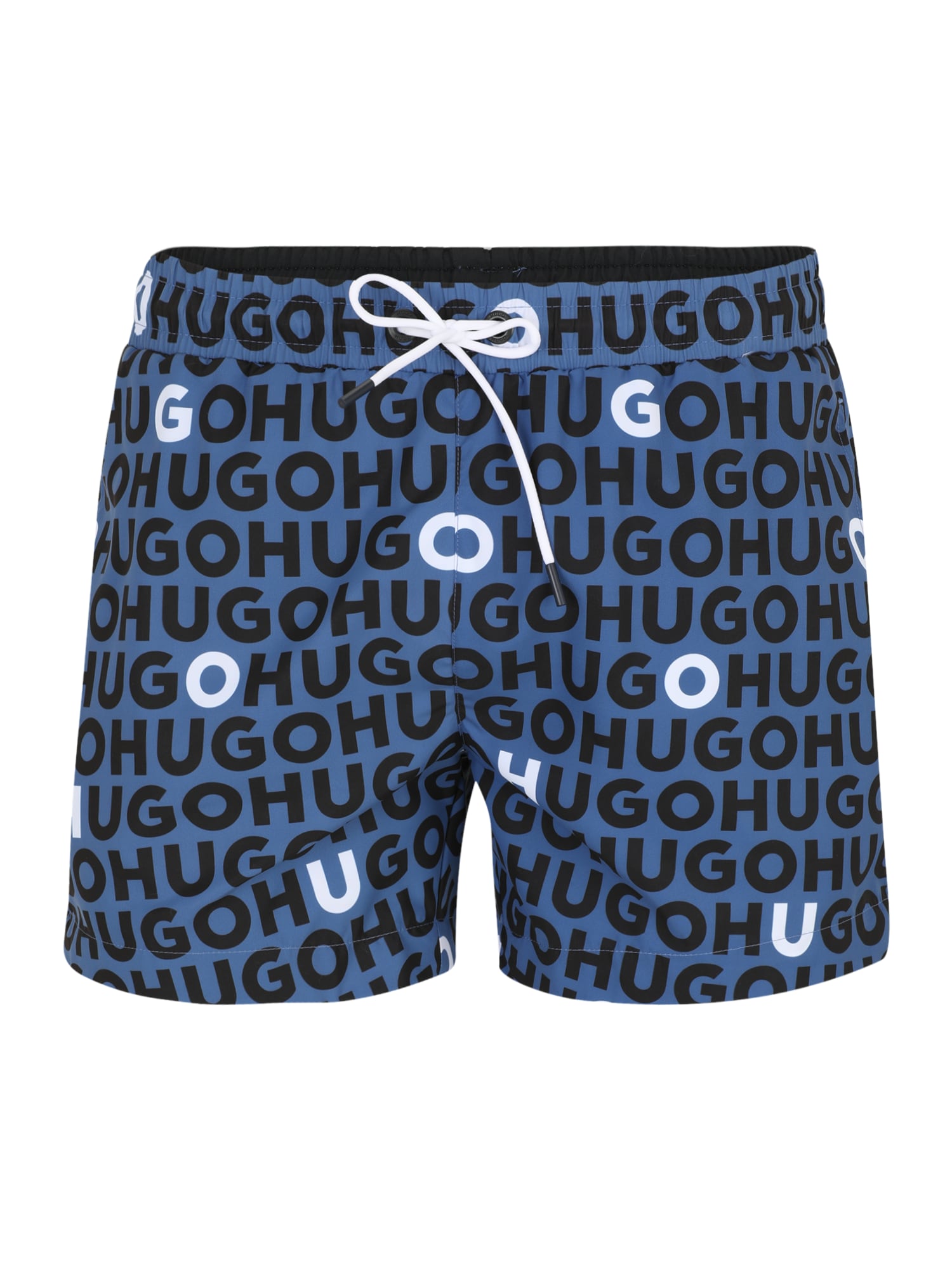 HUGO Șorturi de baie TORTUGA  safir / negru / alb