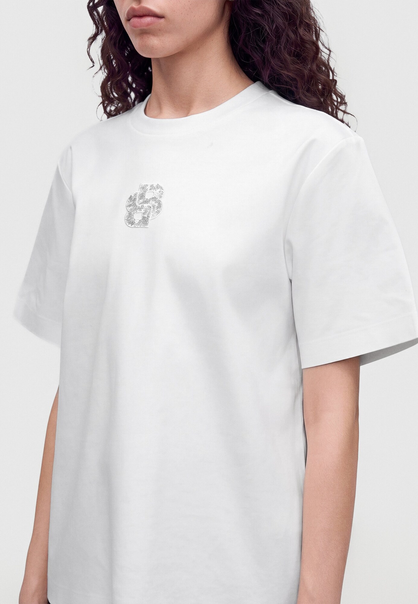 BOSS Camiseta 'Eharpa5'  blanco – imagen 4