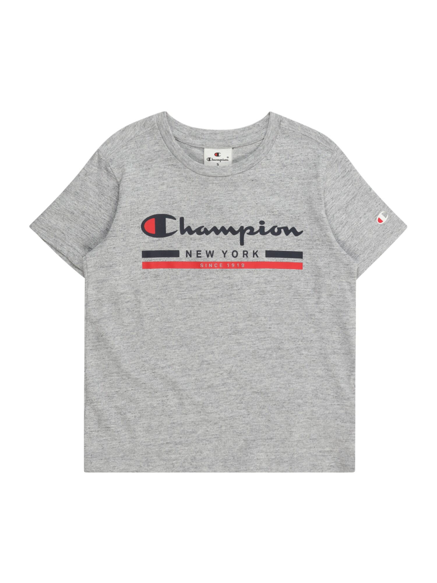 Champion Authentic Athletic Apparel Tričko  modrá / sivá / krvavo červená / biela