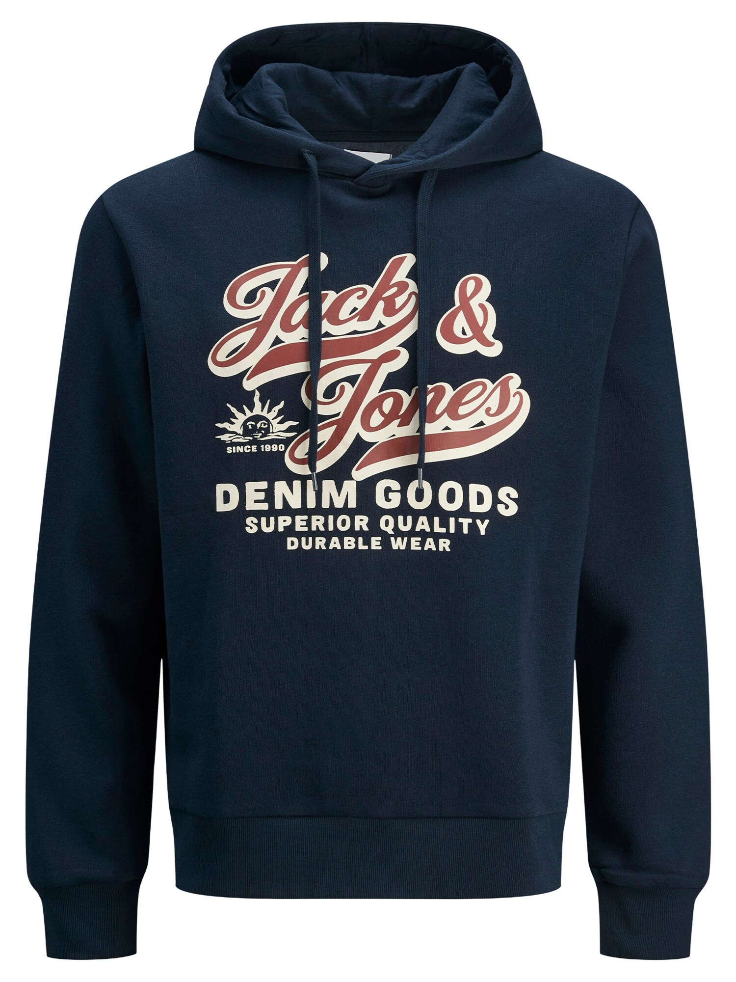 JACK &amp; JONES Sudadera 'Logo'  azul oscuro / mezcla de colores