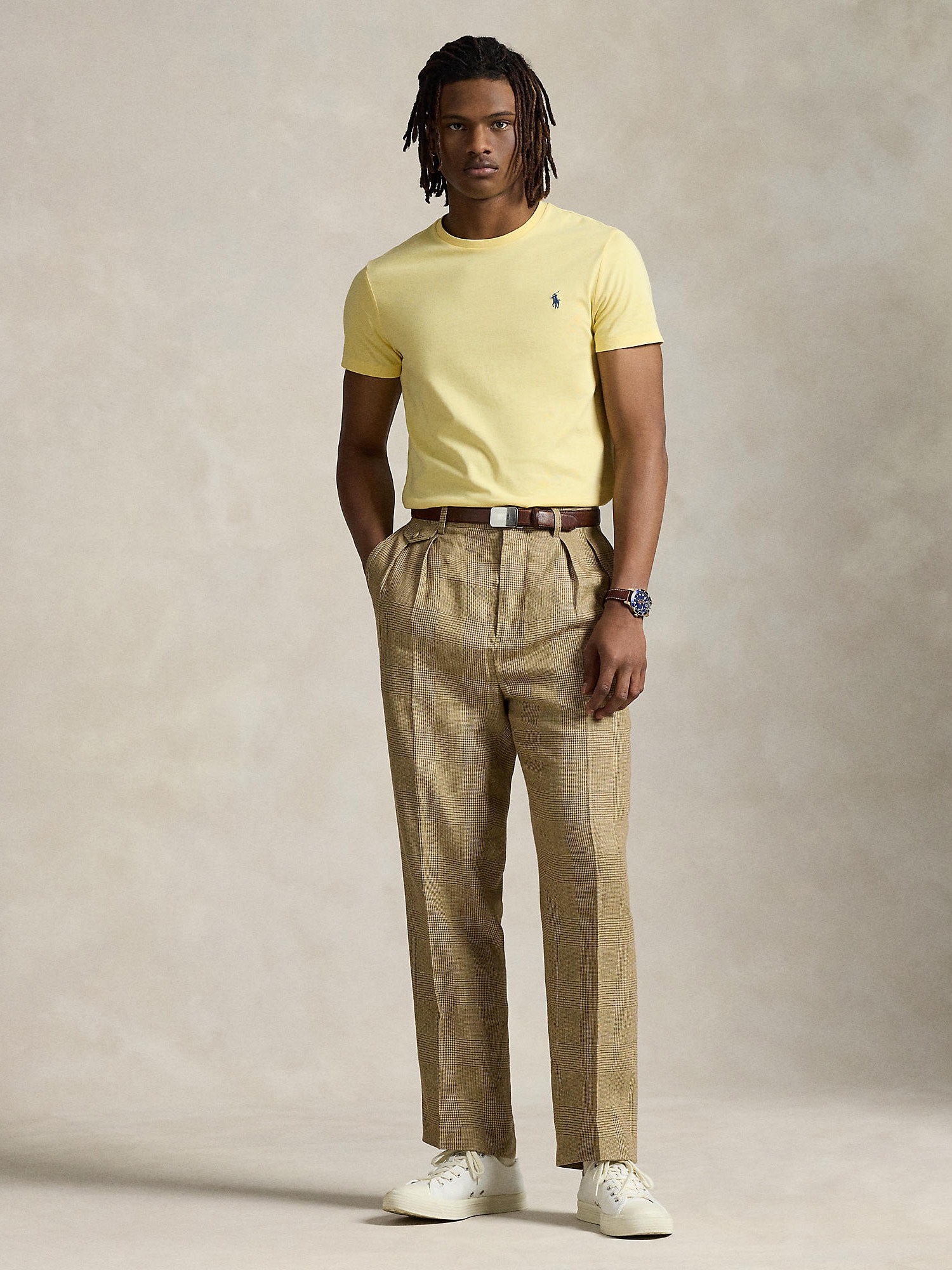 Polo Ralph Lauren Tričko svetložltá (obrázok 4)