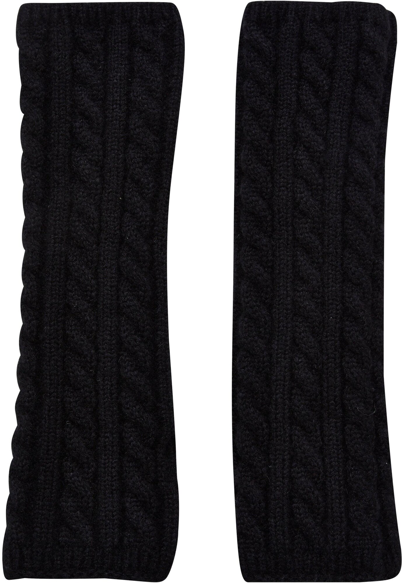 Urban Classics Mănuși fără degete  negru