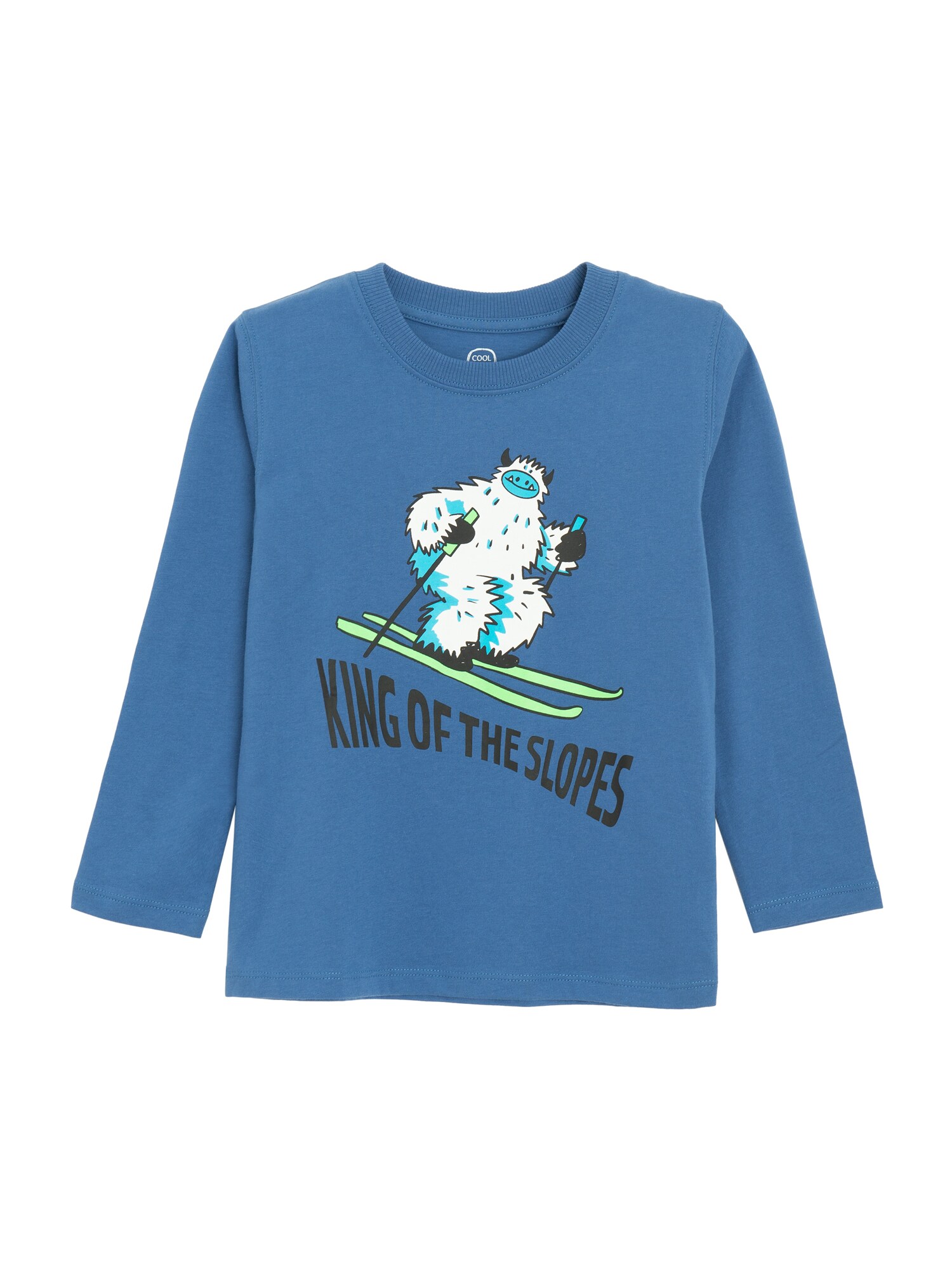 Cool Club Tricou  albastru / alb