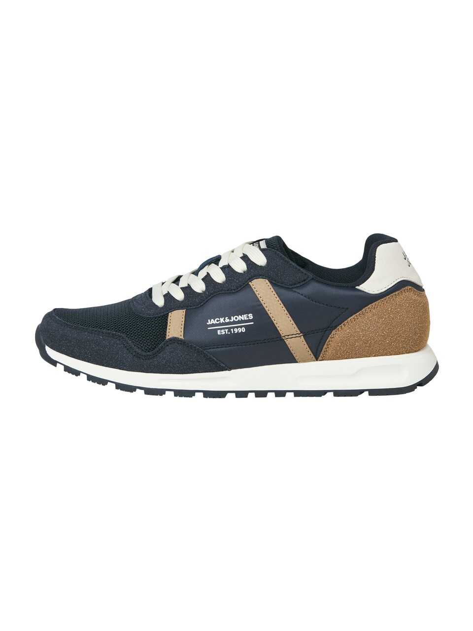 Låg sneaker 'JFWHARROW' marinblå / brokad