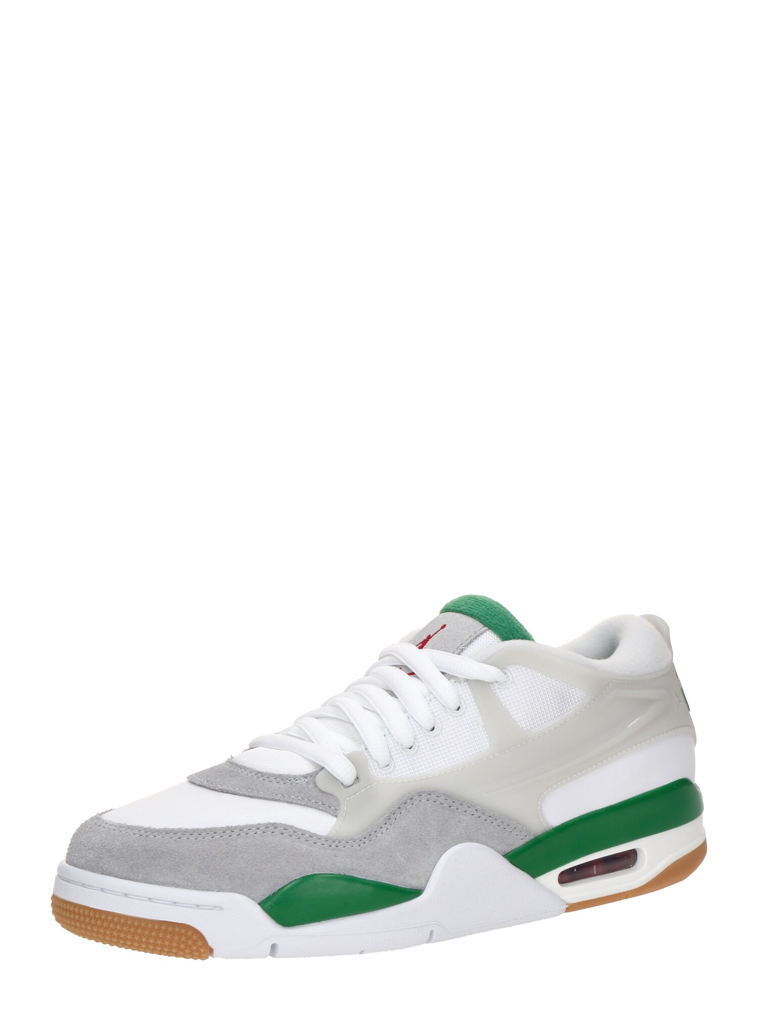 Jordan Sneaker low Air  gri / gri deschis / verde / alb