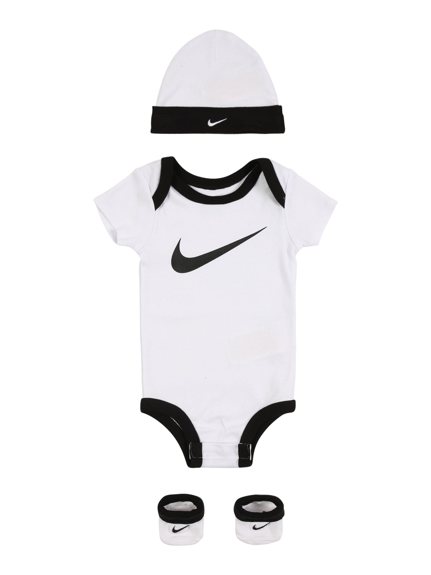Nike Sportswear Комплект  черно / бяло