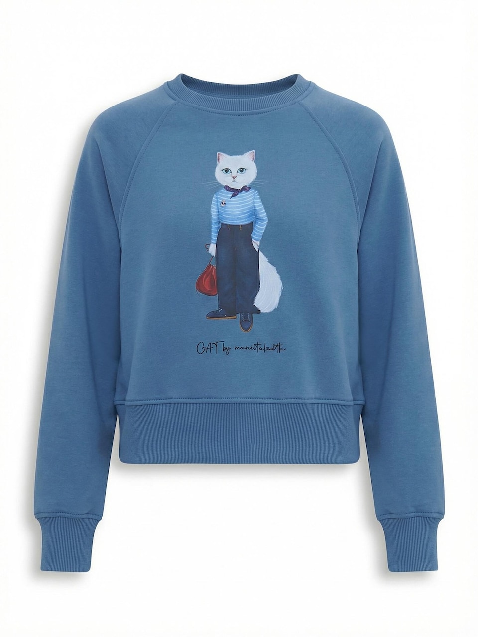 Sweatshirt 'Mariner Cat'