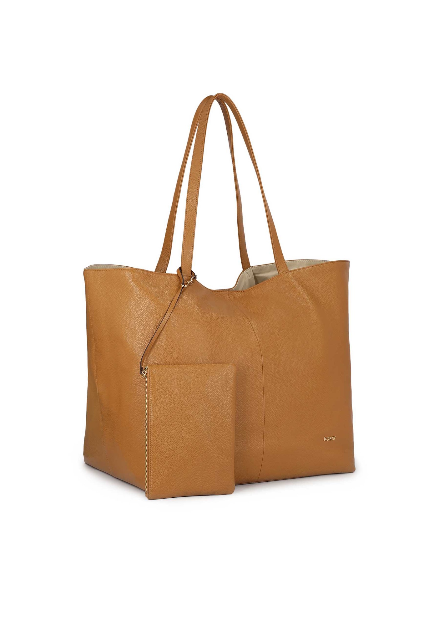 Kazar Shopper táska  dohánybarna termék 2. képe