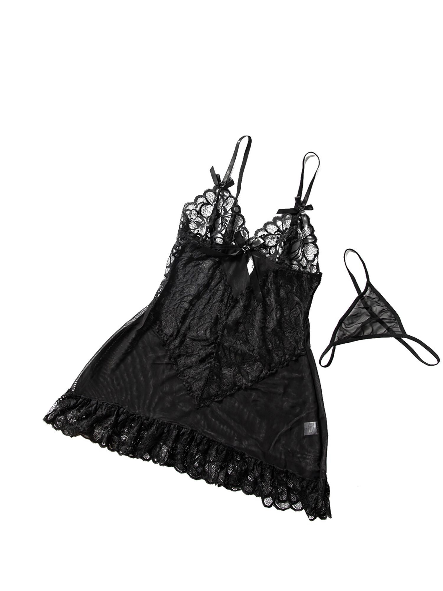 Thumbnail - ORGANZA Lingerie Neglige Spitzenneglig