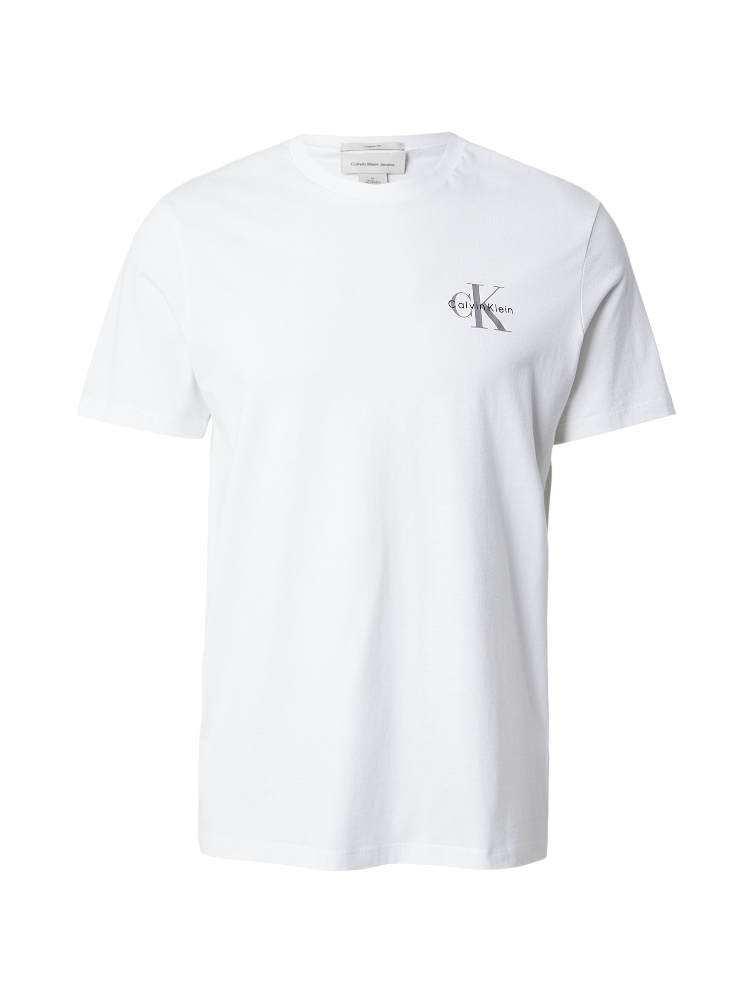 Calvin Klein Jeans Tricou  gri / negru / alb