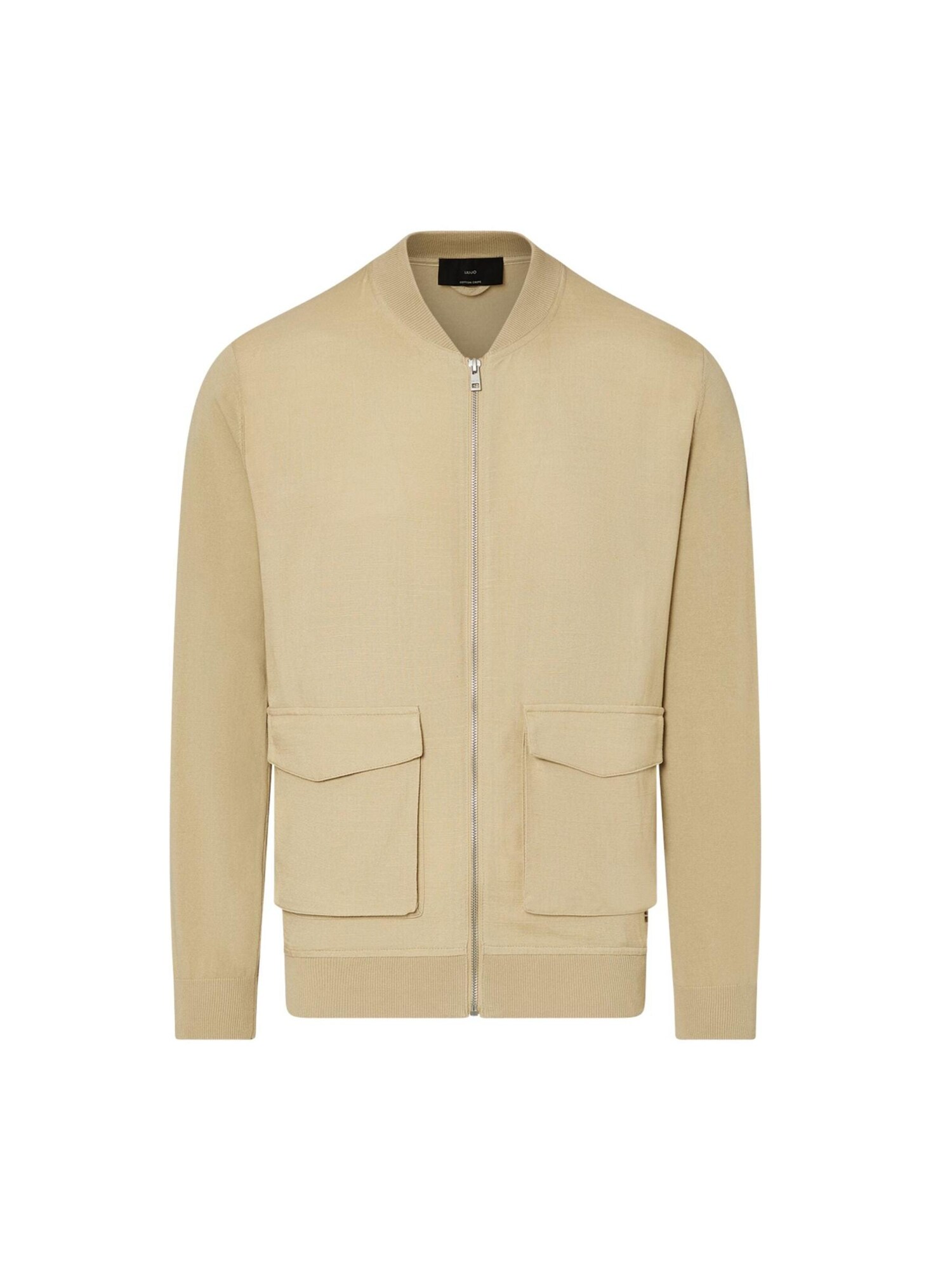 Liu Jo Chaqueta de entretiempo 'LIU JO UOMO MAGLIA APERTA M/L Maglieria' beige