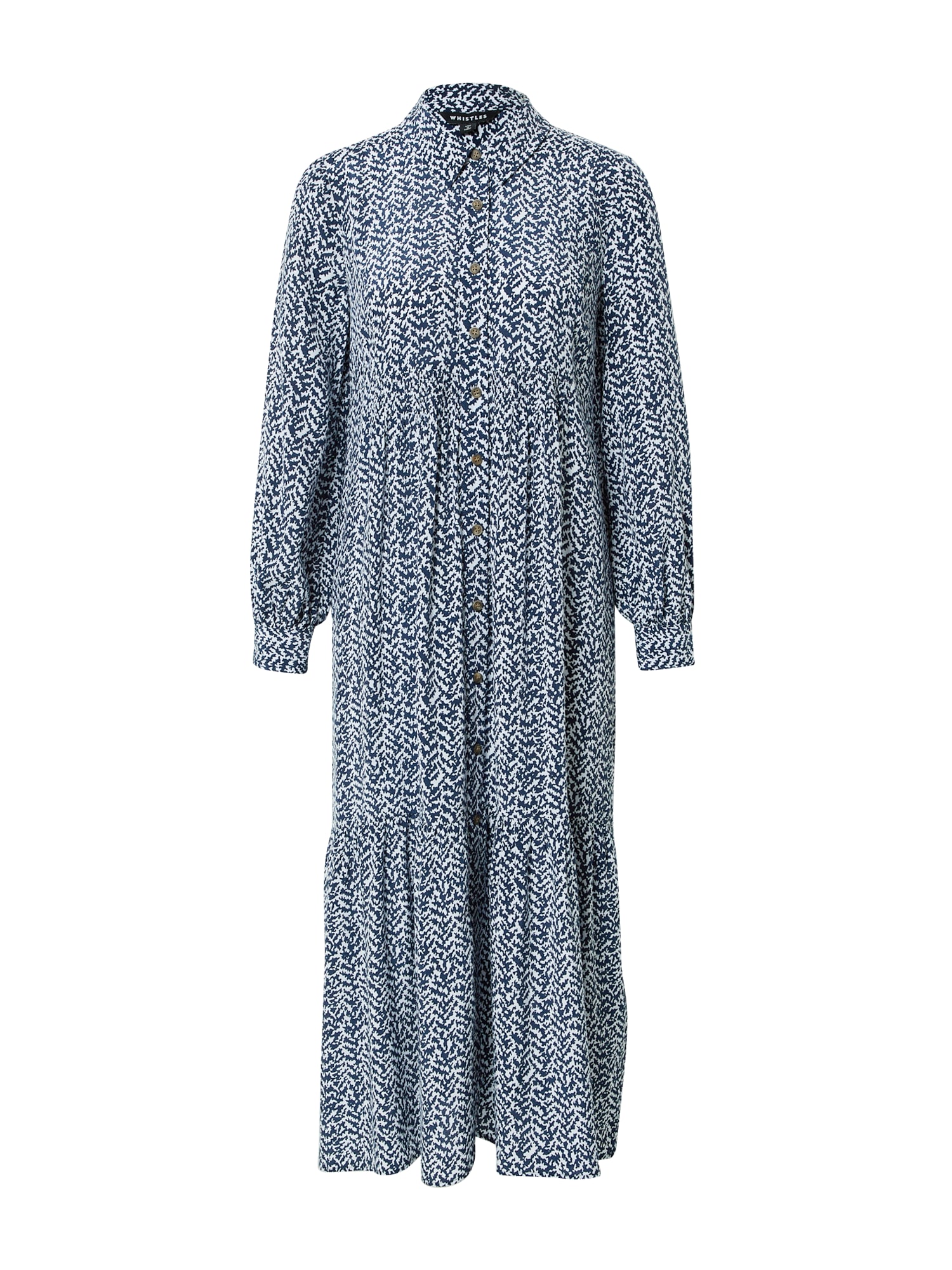 Whistles Palaidinės tipo suknelė tamsiai mėlyna jūros spalva / balta
