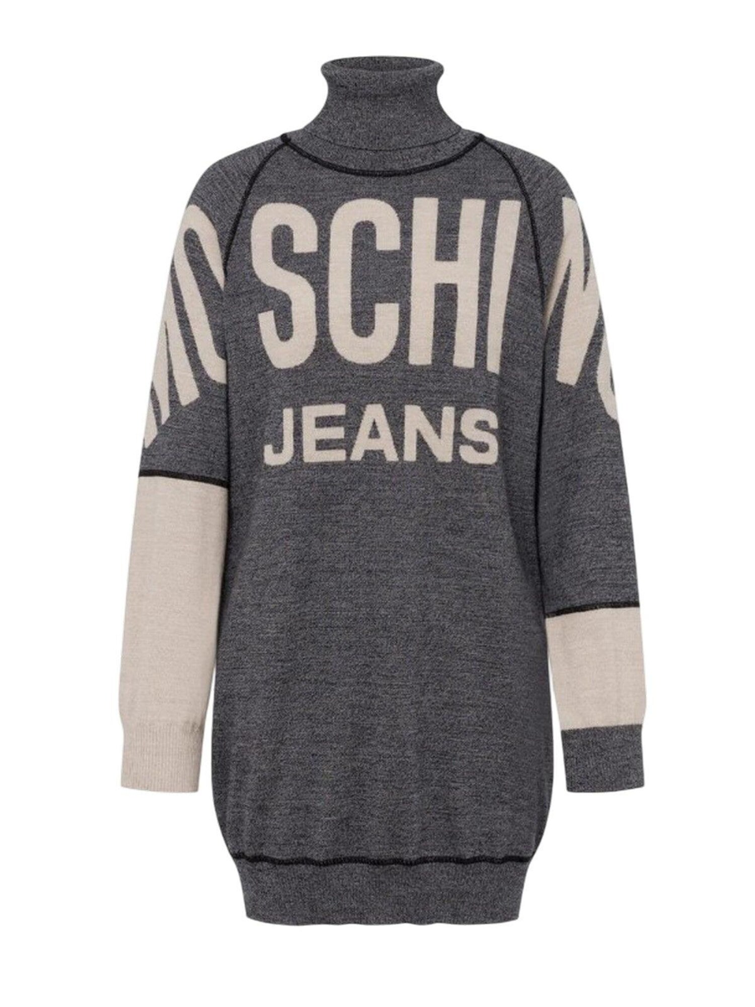 MOSCHINO Abito in maglia  greige