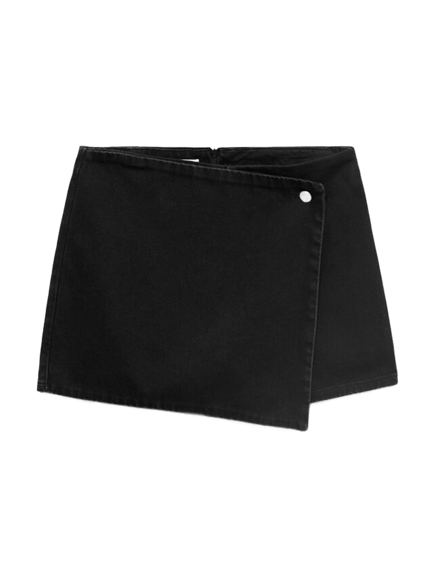 MANGO Fustă  negru denim