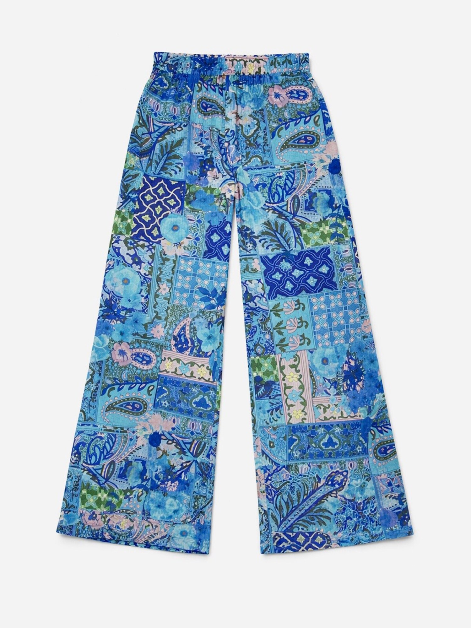 Introvertie VIENNA Pantaloni 'Johnny'  azzurro