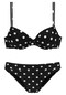 Kiválasztva, LASCANA, Bikini, fekete
