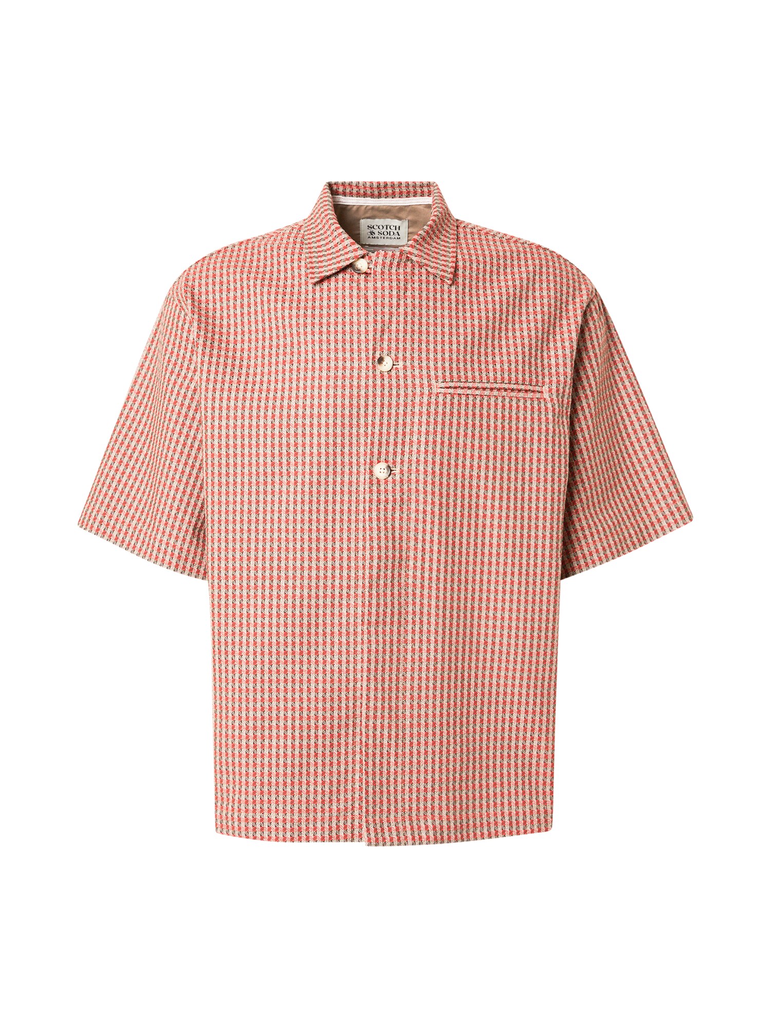 SCOTCH & SODA Ing  szürke / piros / fehér akciós termékkép 1