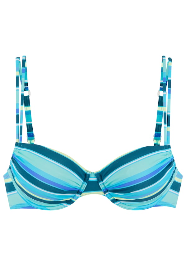 s.Oliver, Bikini felső, kék, 3 kép a 4 közül