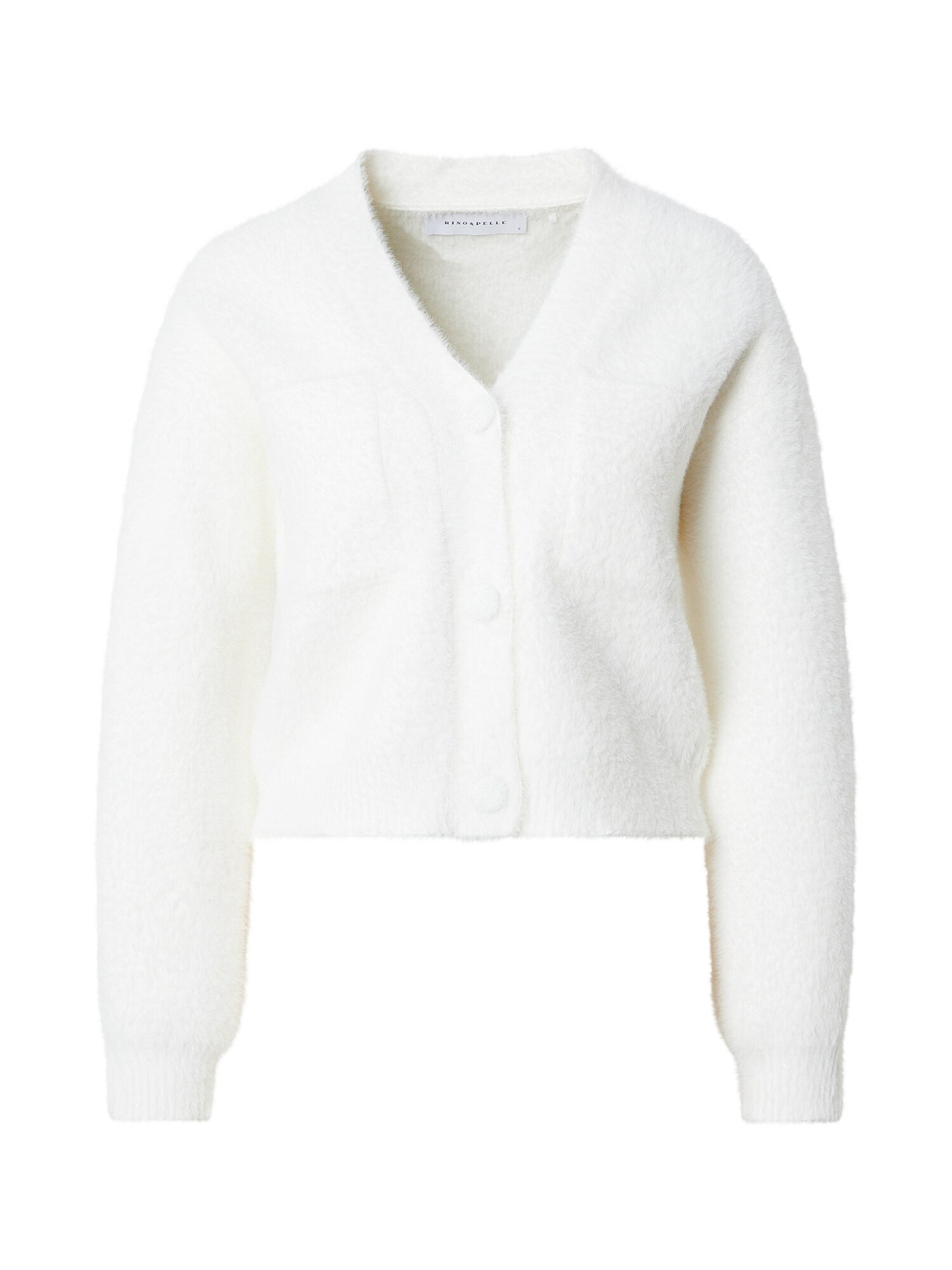 RINO & PELLE Geacă tricotată Isarea  alb